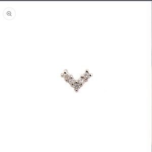 'TAWAPA' Diamond Apex Chevron Threadless End